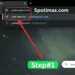Screenshot of How to download and install spotify premium ios apk through cydia impactor step 1