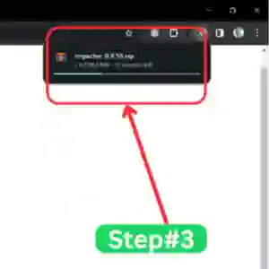 Screenshot of How to download and install spotify premium ios apk through cydia impactor step 3