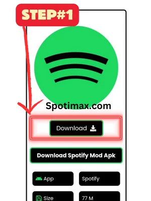 How to download and install Spotify Mod Apk Step#1