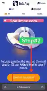 screenshot of how to download and install tutu app in iphone step 1