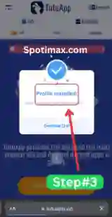 screenshot of how to download and install tutu app in iphone step 2