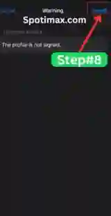 screenshot of how to download and tweak box in iphone step 6