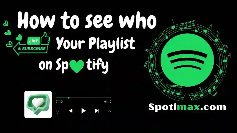 How to see who liked your playlist on Spotify featured photo with logo