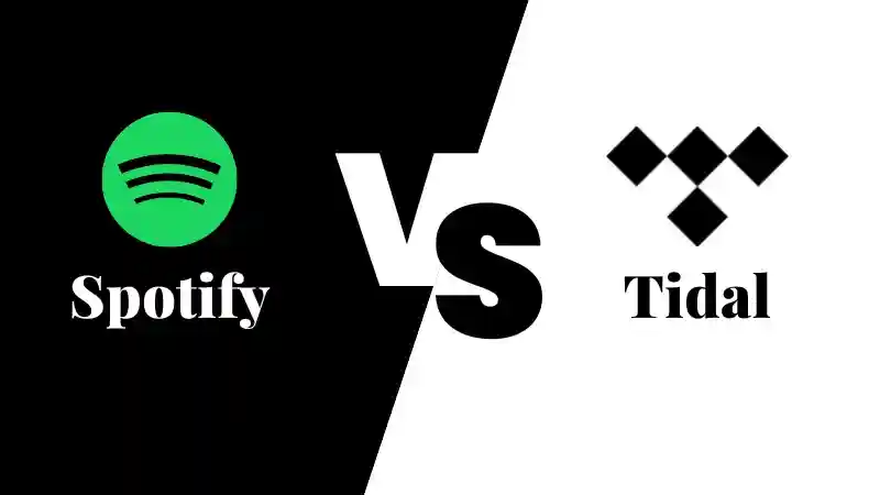 Tidal vs Spotify | Is Tidal better than Spotify featured photo with comparison