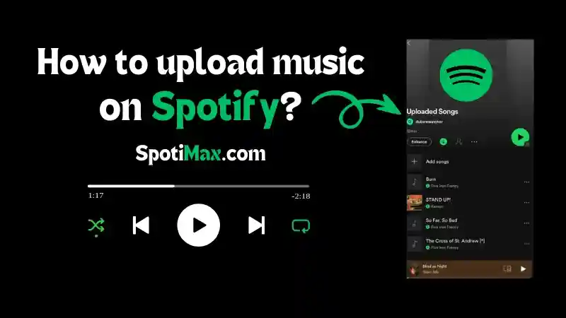 How to upload music on Spotify featured photo with unique logo