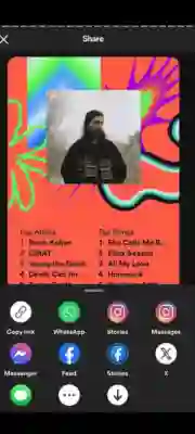 How to see spotify wrapped on spotify app step 12