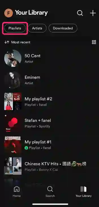 how to add friends to spotify blend playlist step 1