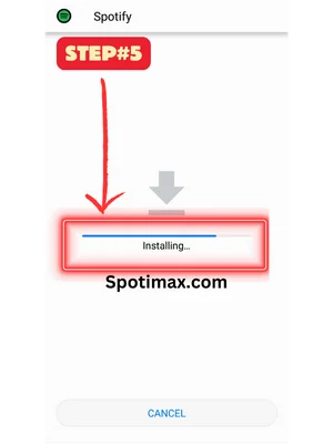 How to download Spotify Premium Apk Step 5