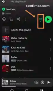 Descargar gratis Spotify Premium APK última versión | Completamente desbloqueado 14 Captura de pantalla de la función de reproducción aleatoria ilimitada de Spotify Premium Apk